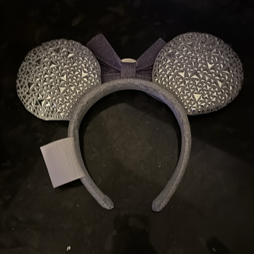 Disney 100th Anniversary Silver and Purple Ears - Picture 2 of 3